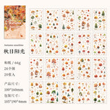 20pcs sticker book washi sticker Images of Flowers (TZB080301)