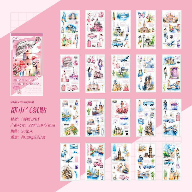 20pcs sticker book（TZB081509）