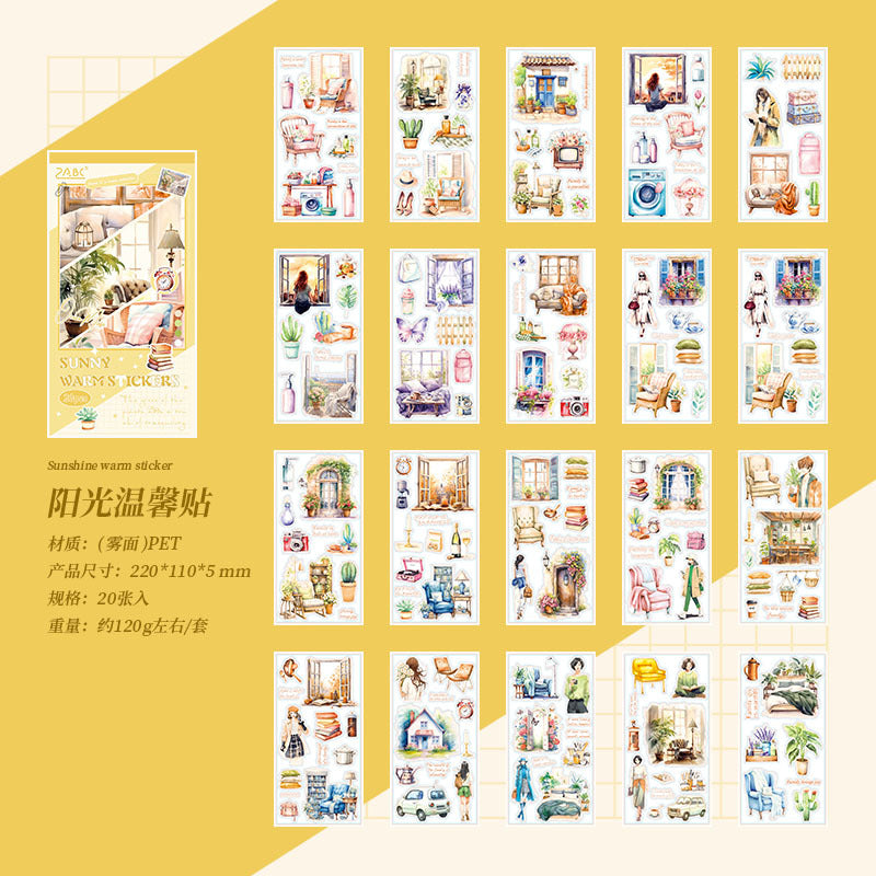 20pcs sticker book（TZB081509）