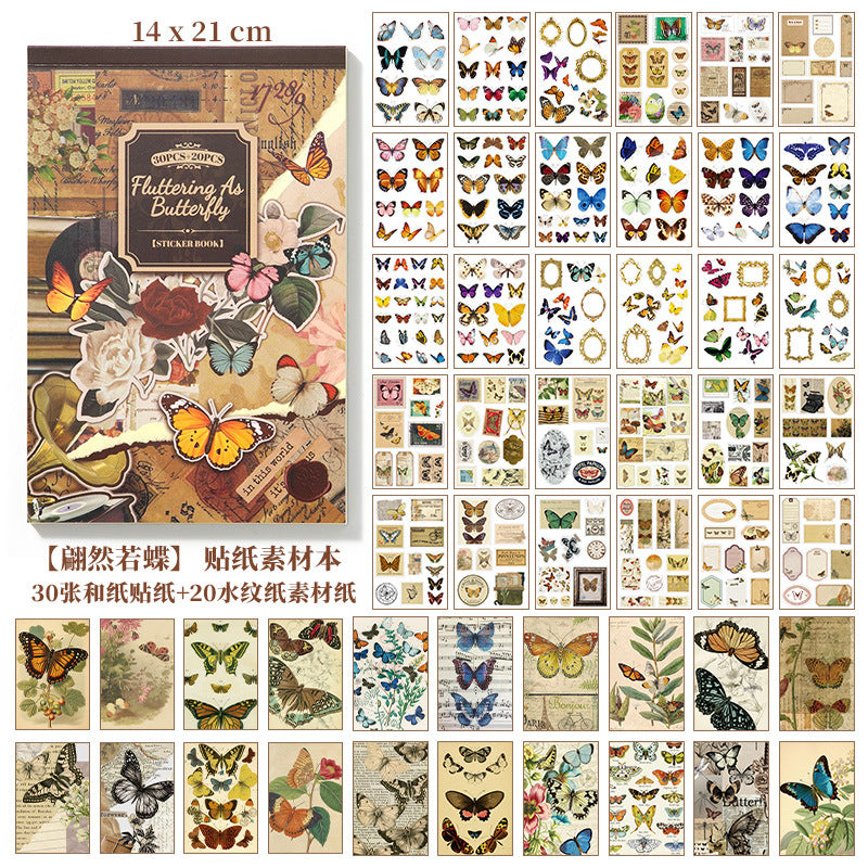 50pcs sticker book(TZB091304)