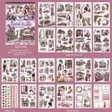 20pcs nature /magic A5 size sticker book (TZB113001)