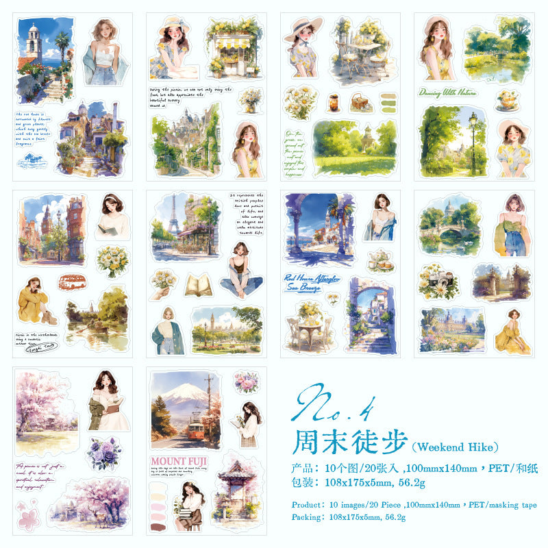 sticker book (TZB120502)