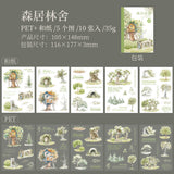 10pcs fairy sticker book (TZB121011)