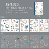 10pcs fairy sticker book (TZB121011)