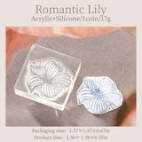 1pc Acrylic stamp Bloom for you Z07163