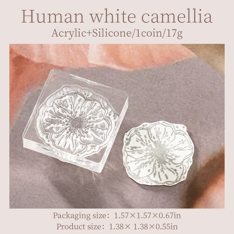 1pc Acrylic stamp Bloom for you Z07163