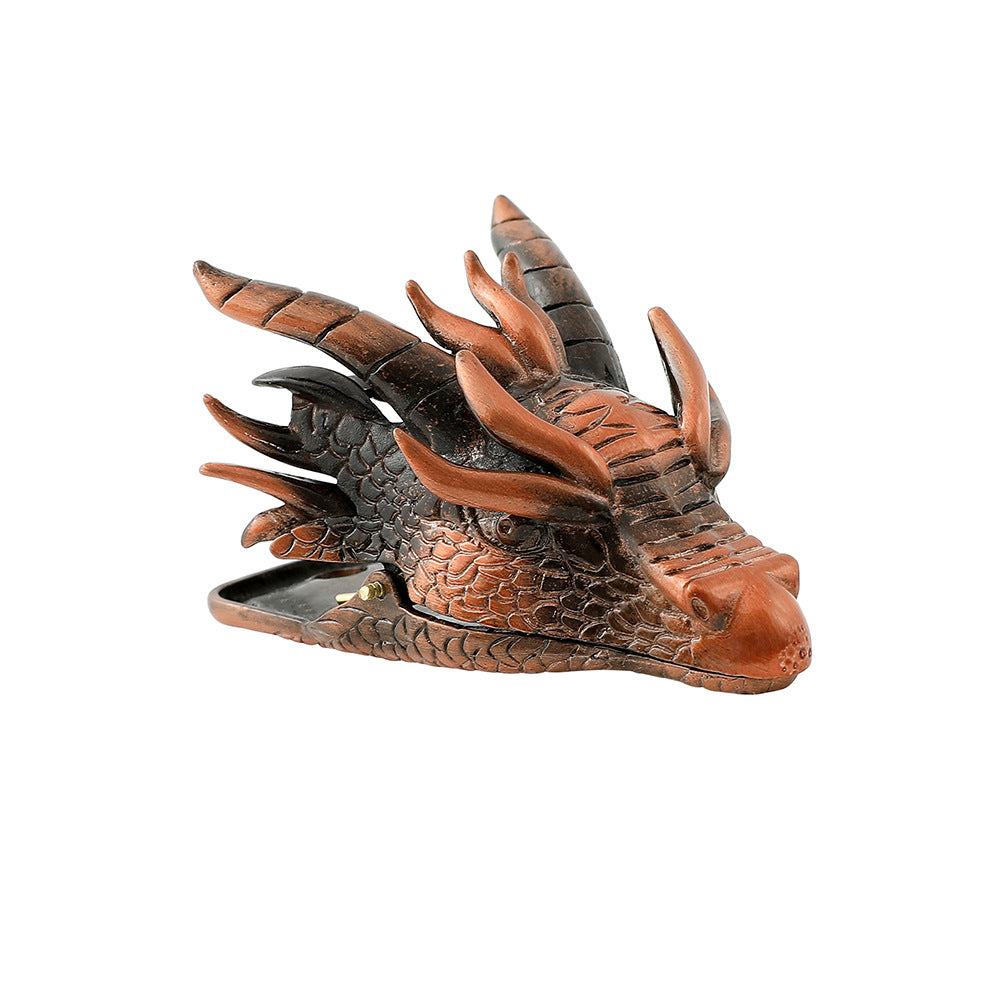 1pc dragon head metal clip (c120106)