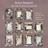 10pcs paper pack Gothic Romance (p073006)