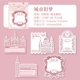 10pcs die-cut paper (p090801）