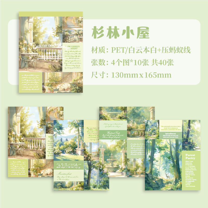 40pcs paper pack (p090802)