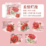 10pcs sticker pack Windflower (s080402)