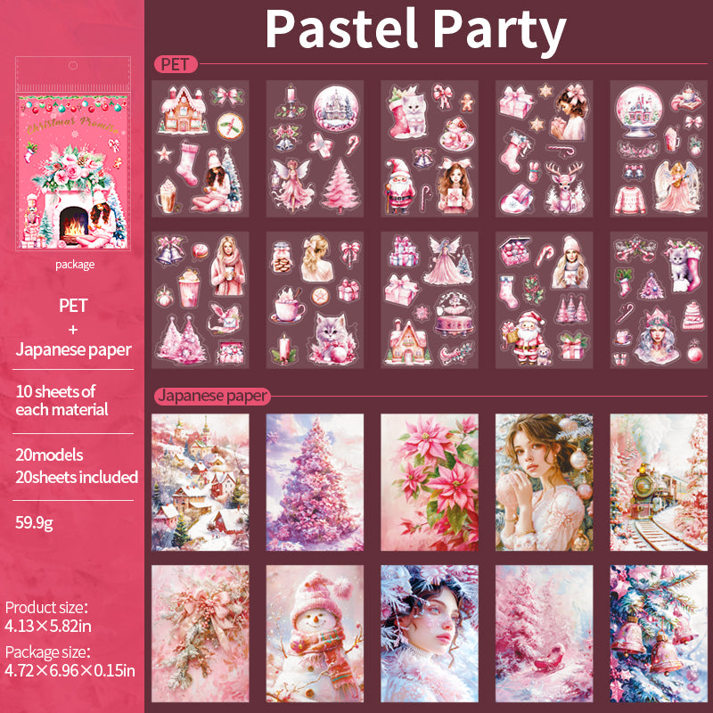 20pcs sticker book (s083105)