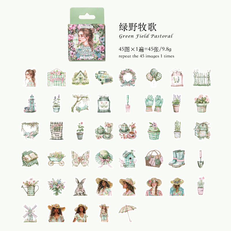 45pcs sticker pack (s090913)