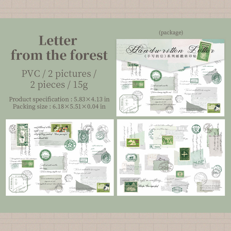 2pcs transfer sticker pack（s101501）