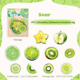 20pcs fruits sticker pack（s112901）