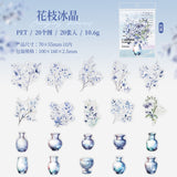 20pcs Flower sticker pack (s122707)