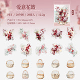 20pcs Flower sticker pack (s122707)